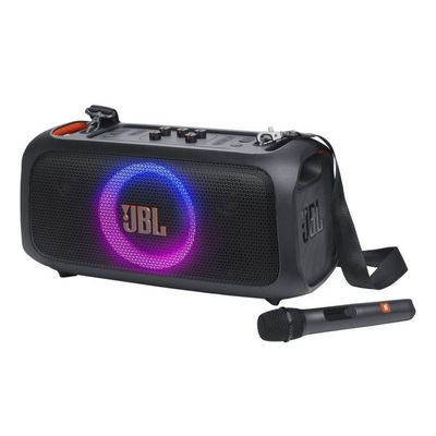 JBL PartyBox On-The-Go Essential Bluetooth Speaker (100W, Black)