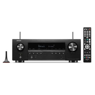 DENON รีซีฟเวอร์ (7.2 CH, 140 วัตต์) รุ่น AVR-S760H BK