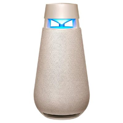 LG XBOOM 360 XO3 Portable Bluetooth Speaker (1.1 CH, 50W, Beige) XO3QBE.DTHALLK