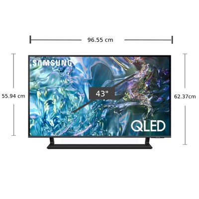 SAMSUNG TV Q65D Smart TV 43 Inch 4K UHD QLED QA43Q65DAKXXT 2024