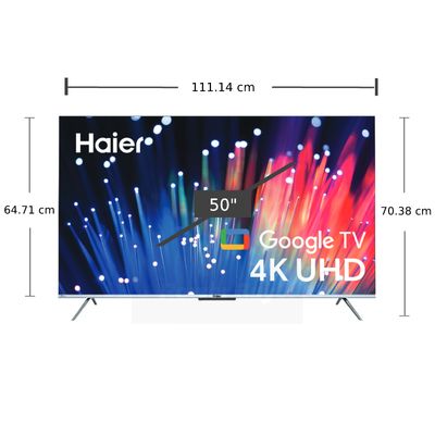 HAIER TV K7UG UHD HQLED (50", 4K, Google TV, 2023) H50K7UG