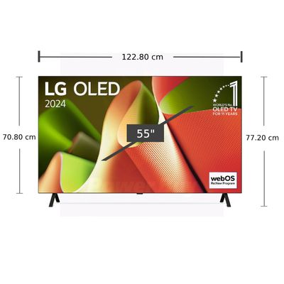 LG TV 55B4 Smart TV 55 Inch 4K UHD OLED OLED55B4PSA.ATM 2024