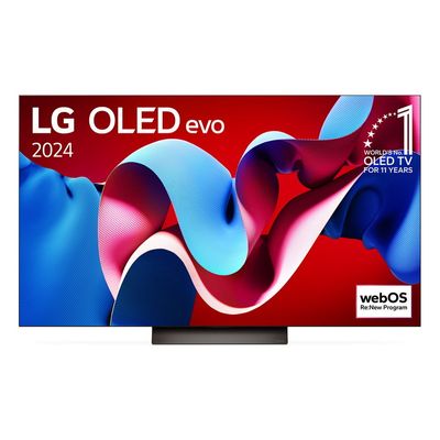 LG TV 55C4 Smart TV 55 Inch 4K UHD OLED OLED55C4PSA.ATM 2024