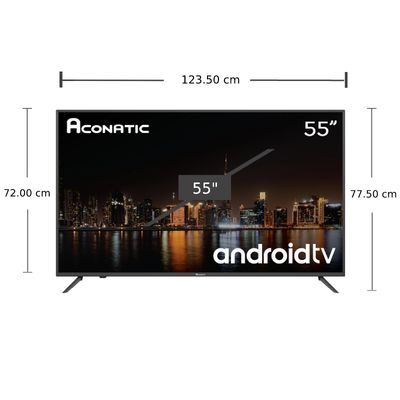 ACONATIC TV UHD LED (55", 4K, Android) 55US500AN