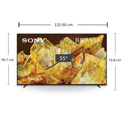 SONY ทีวี X90L Series UHD LED (55", 4K, Google TV, ปี 2023) รุ่น XR-55X90L