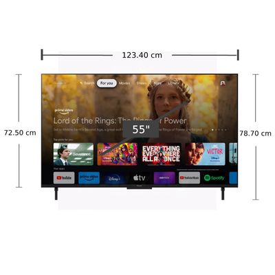PANASONIC MX800 Series ทีวี Google TV 55 นิ้ว 4K UHD LED รุ่น TH-55MX800T ปี 2023