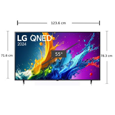 LG TV 55QNED80 Smart TV 55 Inch 4K UHD QNED 55QNED80TSA.ATM 2024