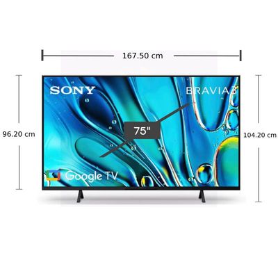 SONY TV Bravia 3 Google TV 75 Inch 4K UHD LED K-75S30 2024