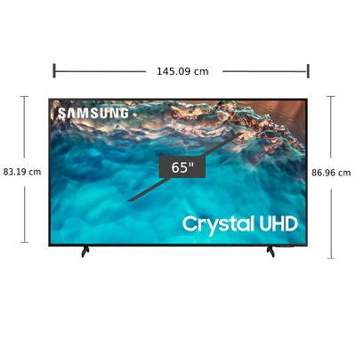 SAMSUNG ทีวี BU8100 UHD LED (65", 4K, Smart, 2022) รุ่น UA65BU8100KXXT