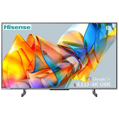 HISENSE TV U6K ULED (65", 4K, Google TV, 2023) 65U6K