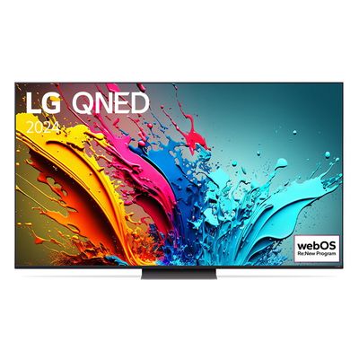 LG ทีวี 86QNED86 สมาร์ททีวี 86 นิ้ว 4K UHD QNED รุ่น 86QNED86TSA.ATM ปี 2024