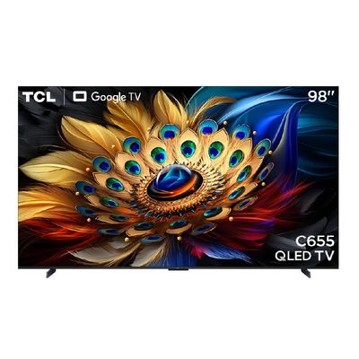 TCL TV C655 Google TV 50-98 Inch 4K UHD QLED 2024