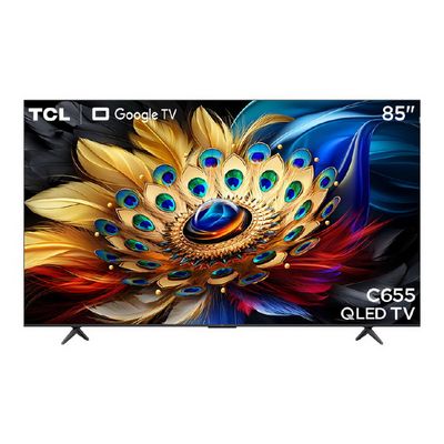 TCL ทีวี 85C655 Google TV 85 นิ้ว 4K UHD QLED รุ่น 85C655 ปี 2024