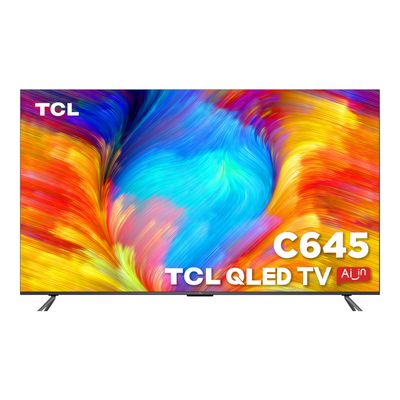 TCL ทีวี C645 UHD QLED (85", 4K, Google TV, ปี 2023) รุ่น 85C645