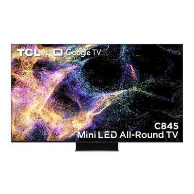 TCL ทีวี C845 Google TV 55-75 นิ้ว 4K UHD Mini LED QLED ปี 2023