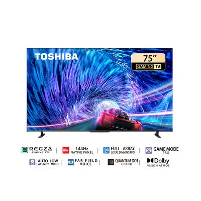 TOSHIBA ทีวี 75Z670MP สมาร์ททีวี 75 นิ้ว 4K VIDAA UHD LED รุ่น 75Z670MP ปี 2023