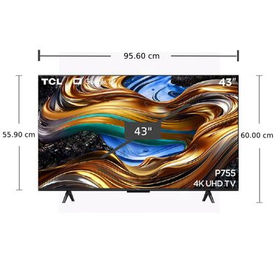 TCL ทีวี 43P755 Google TV 43 นิ้ว 4K UHD LED รุ่น 43P755 ปี 2024