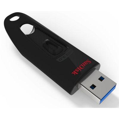 SANDISK แฟรชไดร์ฟ (64GB, สีดำ) รุ่น SDCZ48_064G_U46