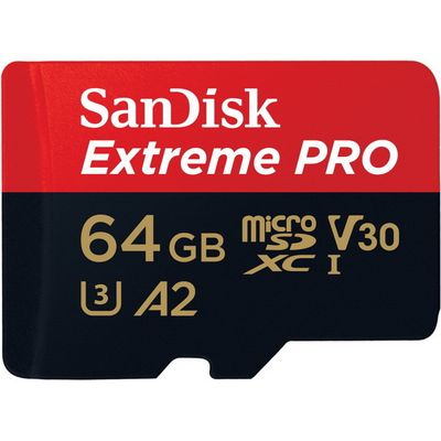 SANDISK Micro SDXC Card (64GB) SDSQXCY_064G_GN6MA