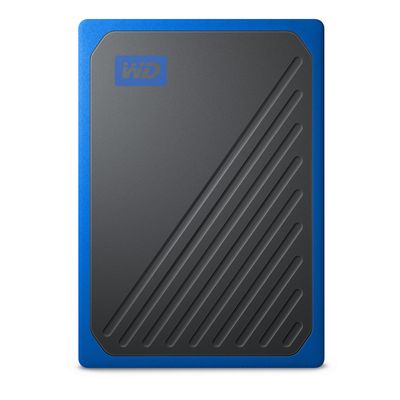 WD ฮาร์ดดิสพกพา My Passport Go (500 GB, สี Blue) รุ่น WDBMCG5000ABT-WESN