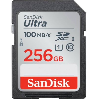 SANDISK Memory Ultra? SD card (256GB) SDSDUNR-256G-GN6IN