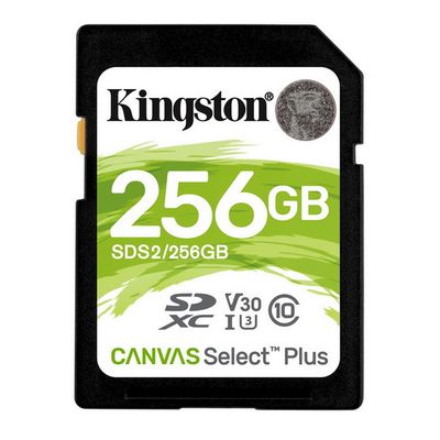 KINGSTON เมมโมรี่การ์ด (256GB) รุ่น Canvas Select Plus SDS2