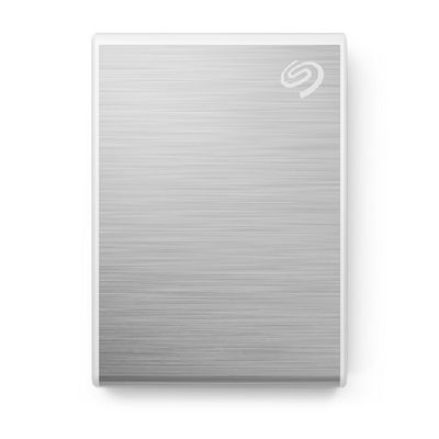 SEAGATE One Touch SSD External ฮาร์ดดิสพกพา (500GB,สีเงิน) รุ่น STKG500401