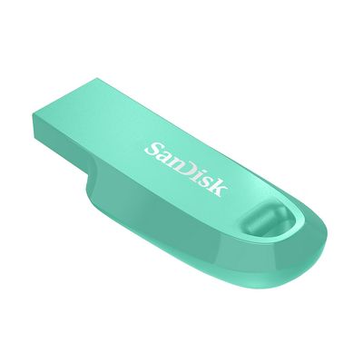 SANDISK Ultra Curve 3.2 แฟลชไดรฟ์ (128GB,สีเขียว) รุ่น SDCZ550-128G-G46G