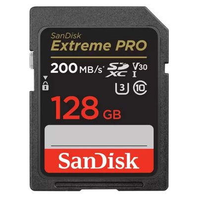 SANDISK Extreme Pro เมมโมรี่การ์ด (128GB) รุ่น SDSDXXD-128G-GN4IN