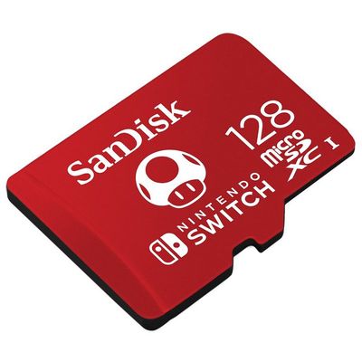 SANDISK microSDXC Card For Nintendo Switch  (128GB) SDSQXAO-128G-GN3ZN