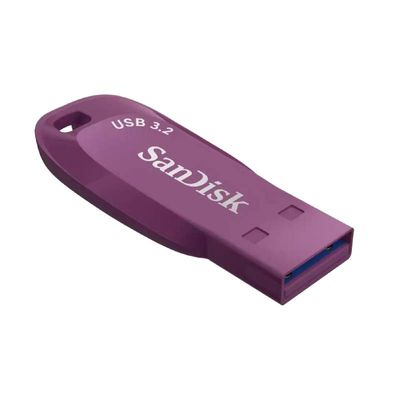 SANDISK Ultra Shift USB 3.2 Gen 1 แฟลชไดรฟ์ (128GB, สี Cattleya Orchid) รุ่น SDCZ410-128G-G46CO