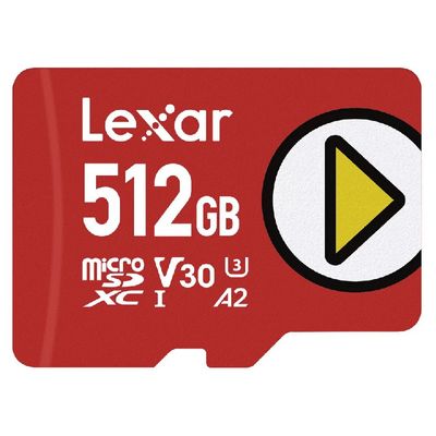 LEXAR Micro SDXC 512 GB รุ่น LMSPLAY512G