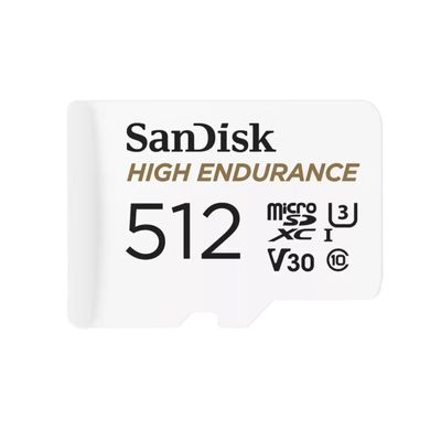 SANDISK High Endurance Micro SDXC Card (512GB) SDSQQNR-512G-GN6IA