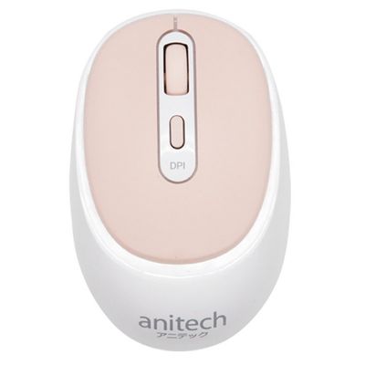 ANITECH Wireless Mouse (Pink) W236-PI