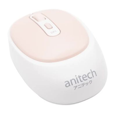 ANITECH Wireless Mouse (Pink) W236-PI