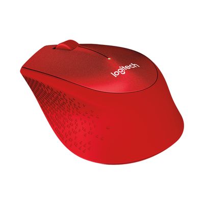 LOGITECH Wireless Mouse (Red) M331 Silent Plus