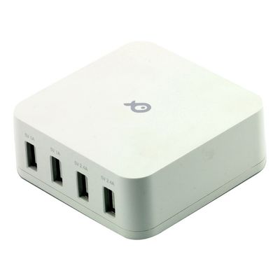 POSS Desktop Power Charger 4 USB Port PSFCHARGE4WH