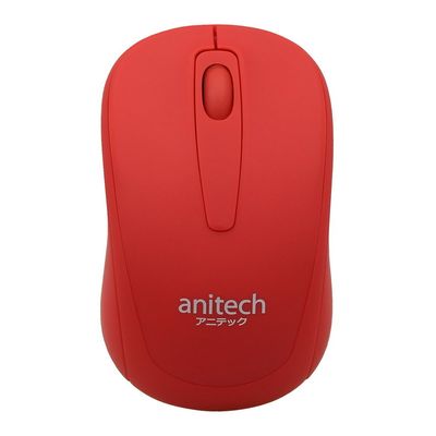 ANITECH Wireless Mouse (Red)W221-RD