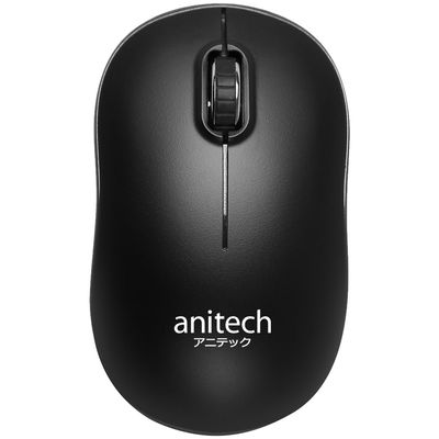 ANITECH Wireless Mouse (Black)W227 BK