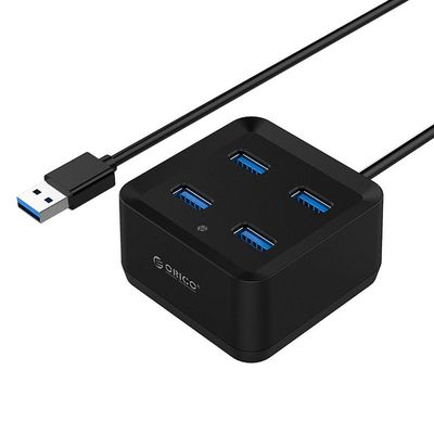 ORICO ฮับ USB 3.0 (4 พอร์ต) รุ่น DH4U-BK