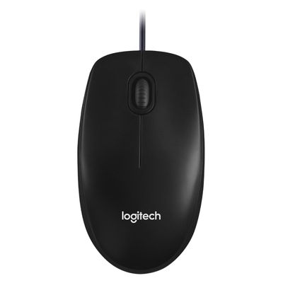 LOGITECH เมาส์ (สีดำ) รุ่น M100R