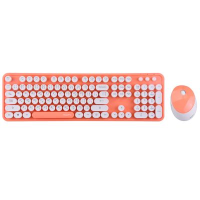 MOFII Wireless Keyboard + Mouse (Orange Plus) Sweet