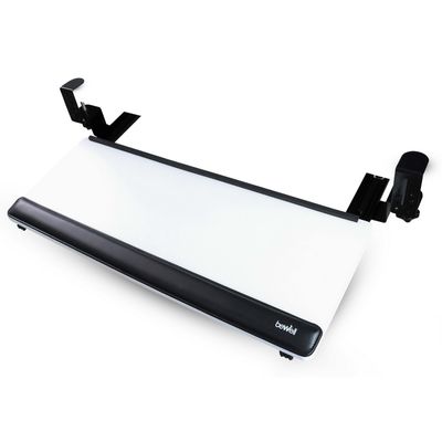 BEWELL Ergonomic Keyboard Tray (ฺWhite) EA-10