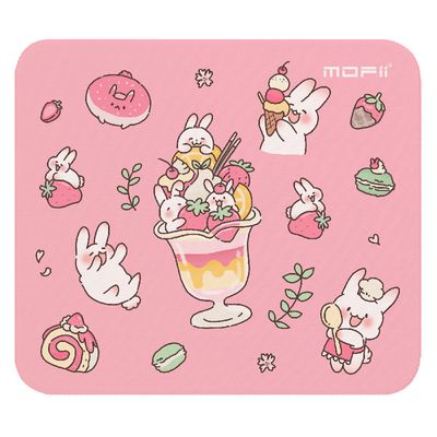 MOFII Mouse Pad (Pink) Pancake Bunny Pink