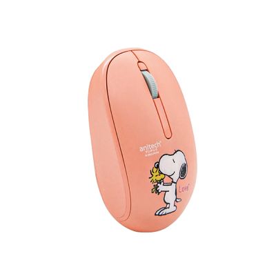 ANITECH x Peanuts Wireless Mouse (Pink) SNP-W233
