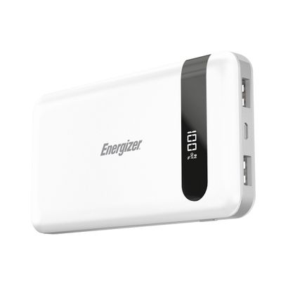 ENERGIZER พาวเวอร์แบงค์ (10,000 mAh, สีขาว) รุ่น UE10036