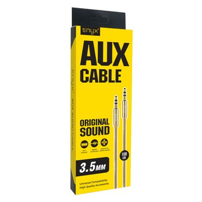 ENYX Aux Cable (Gold) 9994488005033