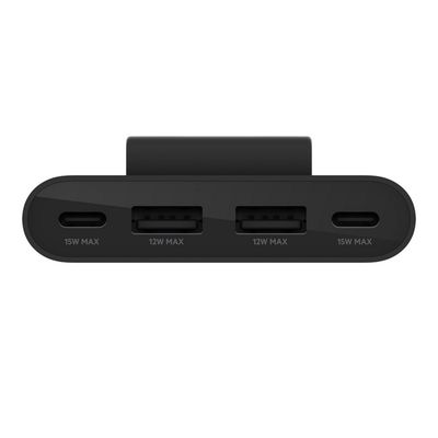 BELKIN Boost Charge USB Power Extender Hub (4 Port, 30W, Black) BUZ001BT2MBKB7