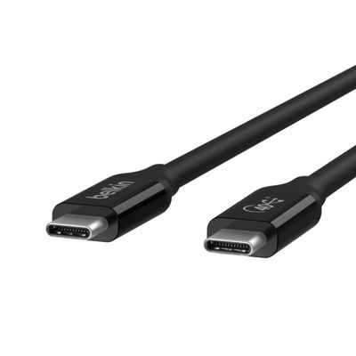 BELKIN USB-C to USB-C 4.0 Cable (0.8M,Black) INZ001BT0.8MBK