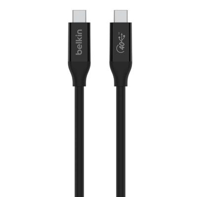 BELKIN USB-C to USB-C 4.0 Cable (0.8M,Black) INZ001BT0.8MBK